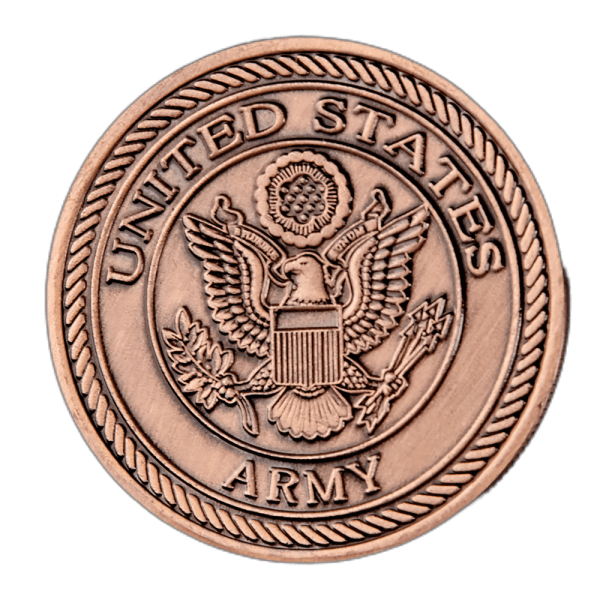 Patriotic Eagle Challenge Coins