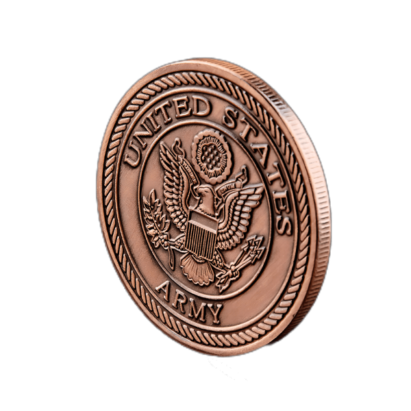 Patriotic Eagle Challenge Coins - Image 3
